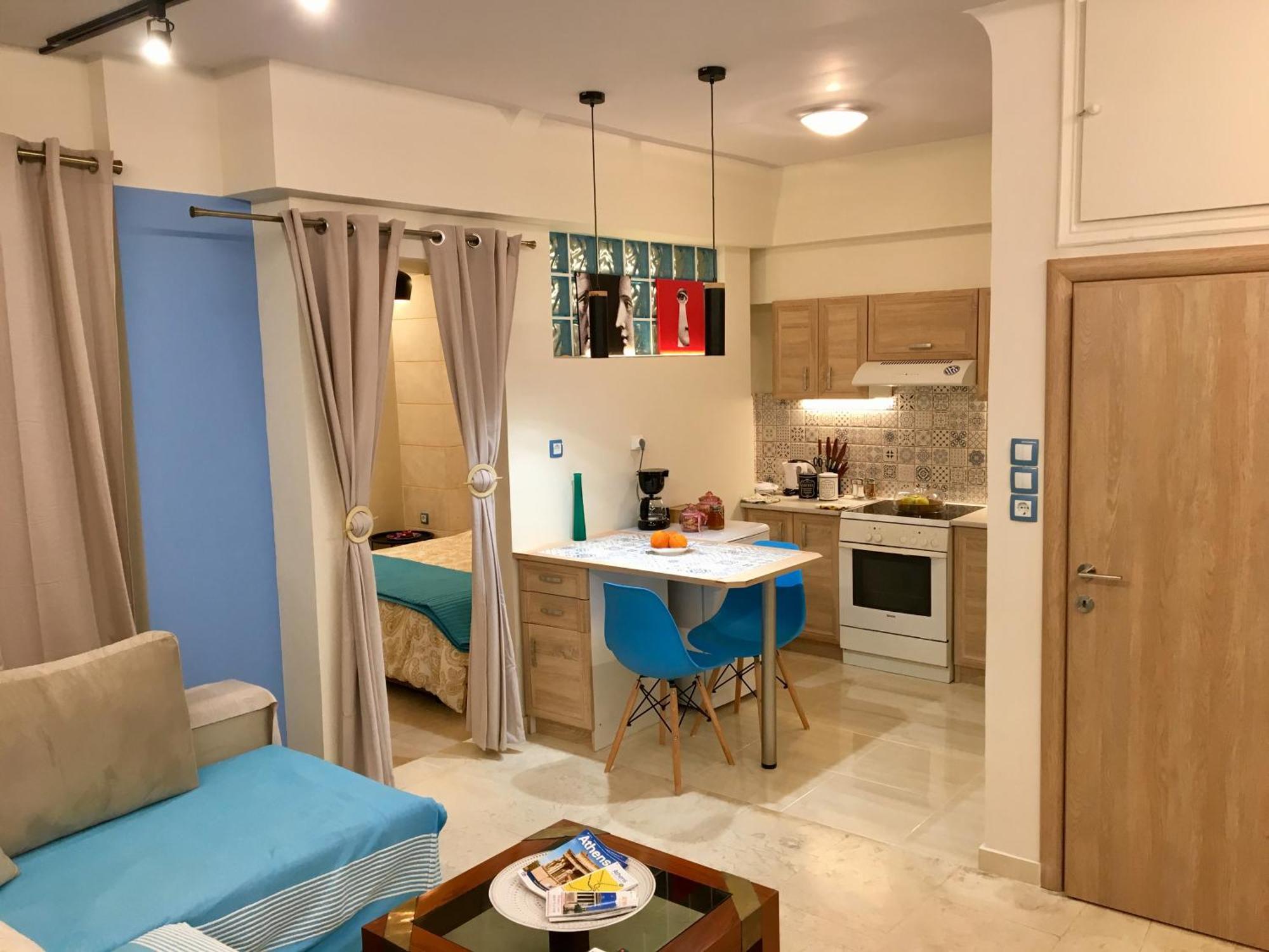 Piraeus Blue Grand Suite Di Giorgio 10 Mins From The Port. Buitenkant foto